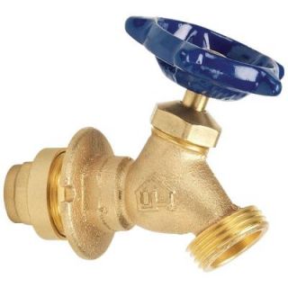 1/2 in. Brass Sillcock Valve with Push Fit Connections P212 8 12