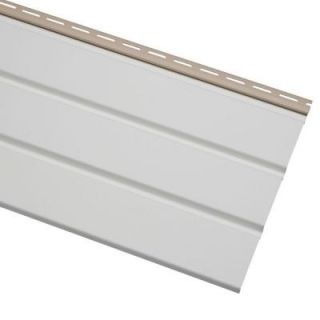 Cellwood T4 144 in. White Vinyl Solid Soffit EVS12N04H