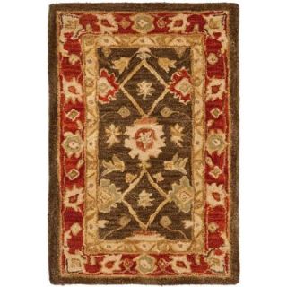 Safavieh Anatolia Olive and Rust 4 ft. x 6 ft. Area Rug AN554A 4