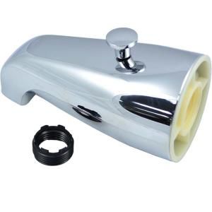 PartsmasterPro Tub Spout with Back Diverter in Chrome 58247