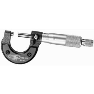 General Tools Professional Micrometer 102
