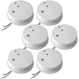 Kidde Hardwire Interconnectable 120 Volt Smoke Alarm with Battery Backup (6 Pack) 21006373