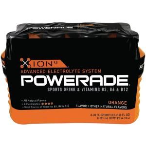Powerade Sports Drink, Orange 20 oz. (8 Pack) 957110