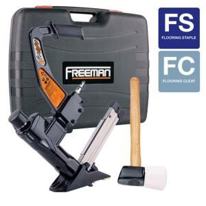 Freeman 3 in 1 Flooring Air Nailer and Stapler PFL618BR