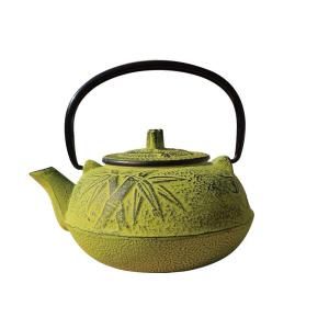 Old Dutch 20 oz. Cast Iron Osaka Teapot in Moss Green 1012MO