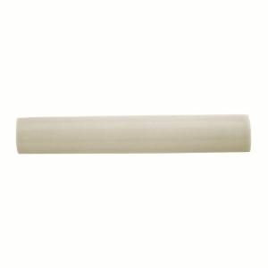 Daltile Semi Gloss Almond 3/4 in. x 6 in. Ceramic Quarter Round Wall Tile 0135A106CC1P2