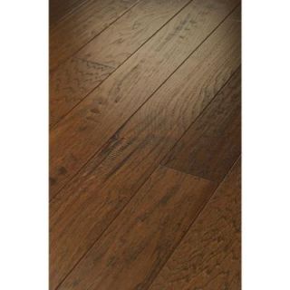 Shaw 3/8 x 3 1/4 in. Hand Scraped Western Hickory Weathered Engineered Hardwood DH77800304