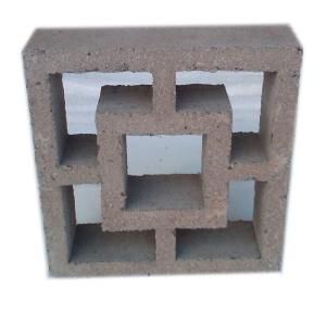 397 12 in. x 4 in. x 12 in. Concrete Decorative Block DEC #397 SCREEN BLOCK