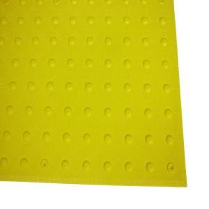 DWT Tough EZ Tile 2 ft. x 2 ft. Yellow Detectable Warning Tile TEZ2424YW