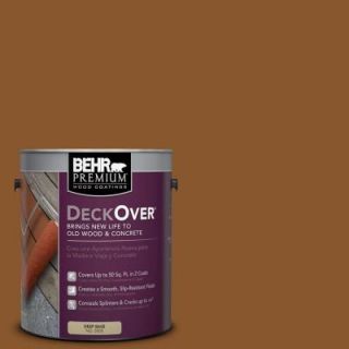 BEHR Premium DeckOver 1 gal. #SC 115 Antique Brass Wood and Concrete Paint 500001