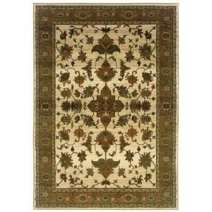 Expressions Enchantment Cream 2 ft. x 3 ft. Area Rug 299294