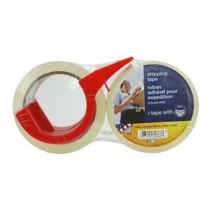 Intertape Polymer Group 1.88 in. x 54.6 yds. Premium Packing Tape with Dispenser (2 Pack) PDD50