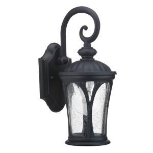 Chloe Lighting Transitional Wall Mount 1 Light Outdoor Black Sconce DISCONTINUED CH5821 BLK OSD1