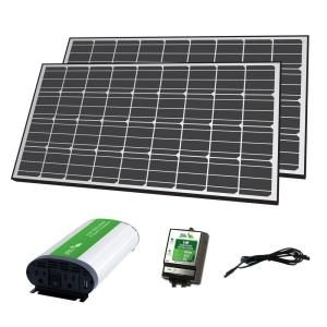 Nature Power 280 Watt Solar Panel Off Grid Charger Kit 57003