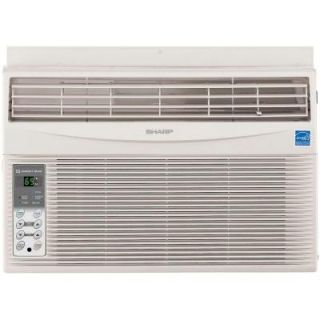 Sharp 6,000 BTU 115 Volt Window Mounted Air Conditioner with Rest Easy Remote Control AFS60RX