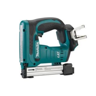 Makita 18 Volt LXT Lithium Ion 3/8 in. Cordless Crown Stapler, Tool Only BST221Z