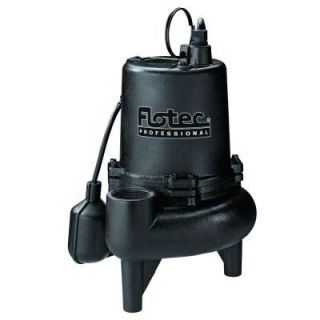 Flotec 3/4 HP Professional Sewage Pump E75STVT