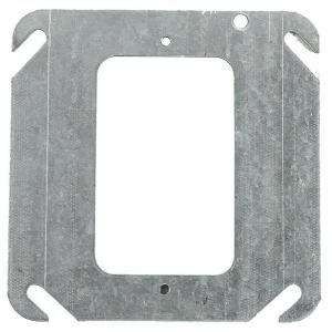Steel City 1 Gang Square Electrical Box Cover 52C00 25R