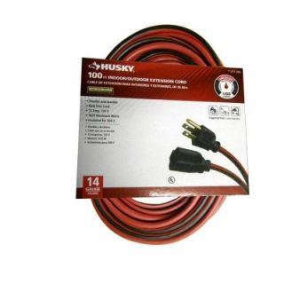 Husky 100 ft. 14/3 Extension Cord AW62609