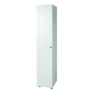 Glacier Bay 15 in. W Pantry Cabinet in Country White TC1576 WH