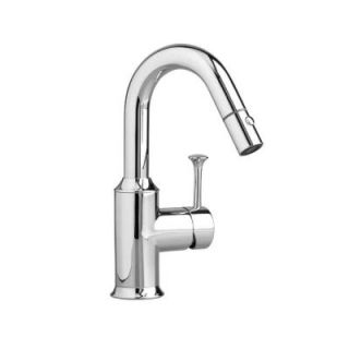 American Standard Pekoe Single Handle Pull Out Sprayer Kitchen Faucet in Polished Chrome 4332.410.002