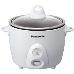 Panasonic 3.3 Cup Rice Cooker with Glass Lid SRG06FG