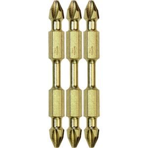 Makita Impact GOLD #2 (2 1/2 in.) Phillips Double Ended Power Bit (3 Piece) B 39584
