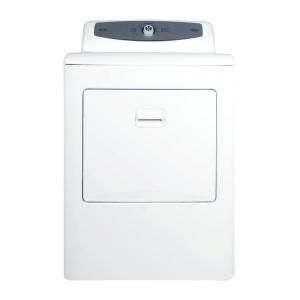 Haier 6.6 cu. ft. Super Capacity Gas Dryer in White DISCONTINUED RDG350AW