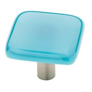 Homegrown Hardware by Liberty 1 in. Turquoise Cabinet Knob 142362