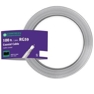 Cerrowire 100 ft. RG6 Coaxial Cable 262 10262C