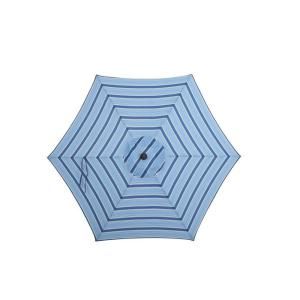 7 1/2 ft. Patio Umbrella in Blue/White Stripe UTS00201E