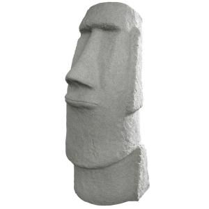 Emsco Easter Island Granite Resin Head Statue 2309