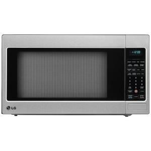 LG Electronics 2.0 cu. ft. Countertop Microwave in Stainless Steel, Built In Capable with Sensor Cooking LCRT2010ST