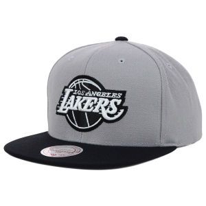 Los Angeles Lakers Mitchell and Ness NBA Team BW Snapback