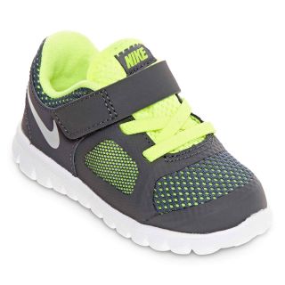 Nike Flex Run 2014 Toddler Boys Athletic Shoes, Grey, Grey, Boys