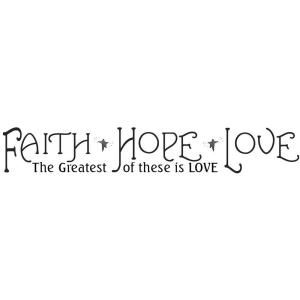 RoomMates 33 in. x 5 in. Faith, Hope and Love Peel and Stick Quotable Wall Decal RMK1767SS