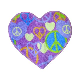 Peace & Love Bath Rug