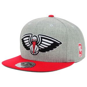 New Orleans Pelicans Mitchell and Ness NBA 2Tone Heather Fitted Cap