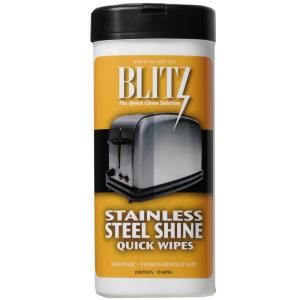 Blitz Stainless Steel Care Quick Wipes 20650