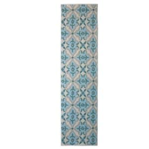 Lanart Muskoka Porcelain Polyester 2 ft. 6 in. x 8 ft. Runner MUSK2X8PO