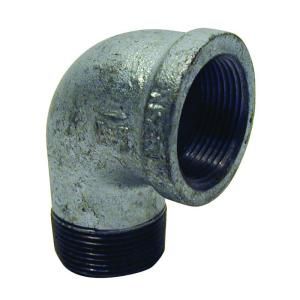 Mueller Global 3/4 in. Galvanized Malleable Iron 90�FPT x MPT Street Elbow 510 304HN