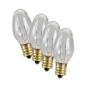 Amerelle 4 Watt Replacement Night Light Bulbs (4 Pack) 71063LC