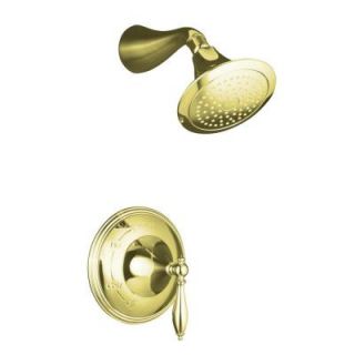 KOHLER Finial Shower Faucet Trim Only in Vibrant French Gold K T313 4M AF