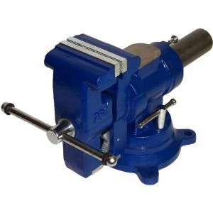Yost 5 in. Heavy Duty Multi Jaw Rotating Combination Pipe and Bench Vise 750 DI
