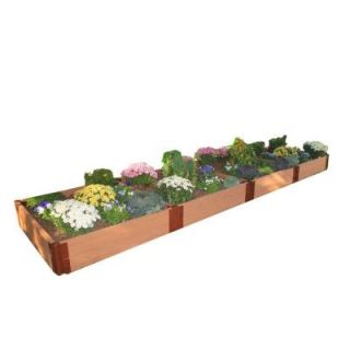 Frame It All Two Inch Series 4 ft. x 16 ft. x 11 in. Composite Raised Garden Bed Kit 300001078