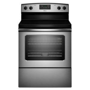 Amana 4.8 cu. ft. Electric Range in Stainless Steel AER5330BAS