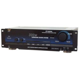 Pyle 300W Stereo Receiver / Amplifier PT600A