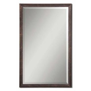 Global Direct 32 in. x 20 in. Bronze Vanity Framed Mirror 14442 B