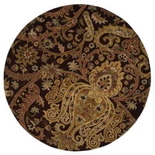 Home Decorators Collection Promanade Brown 7 ft. 9 in. Round Area Rug 0167035820