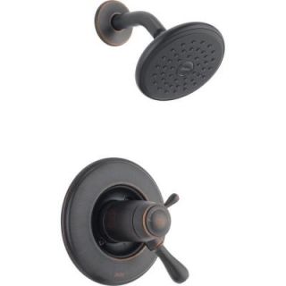 Delta Leland Single Handle Thermostatic Shower Faucet and Trim Kit Only in Venetian Bronze (Valve Not Included) T17T278 RB